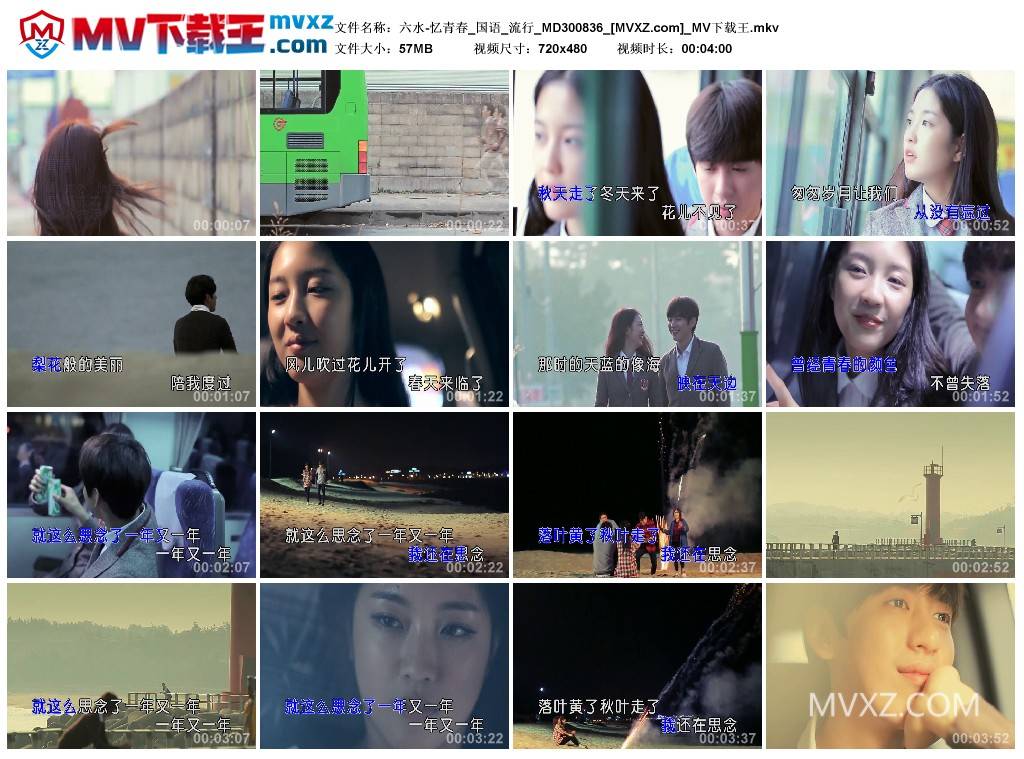 六水-忆青春_国语_流行_MD300836